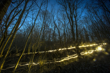 Habrov a hradby hořely