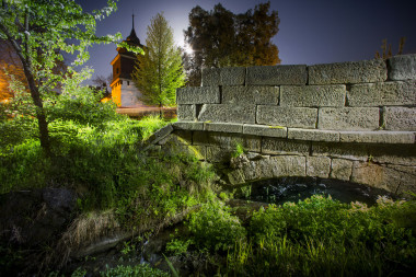 Kamenný mostek Semanín