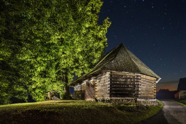 Protestantská stodola Pustá Rybná