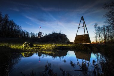 Čertova skalka a rozhledna Bára
