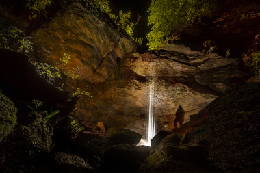 Novopacký vodopád, Kordina a revoluce