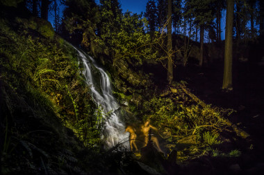 Závojový vodopád Krkonoše