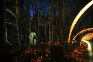 Semanínský kříž, jezdec a nevěsta