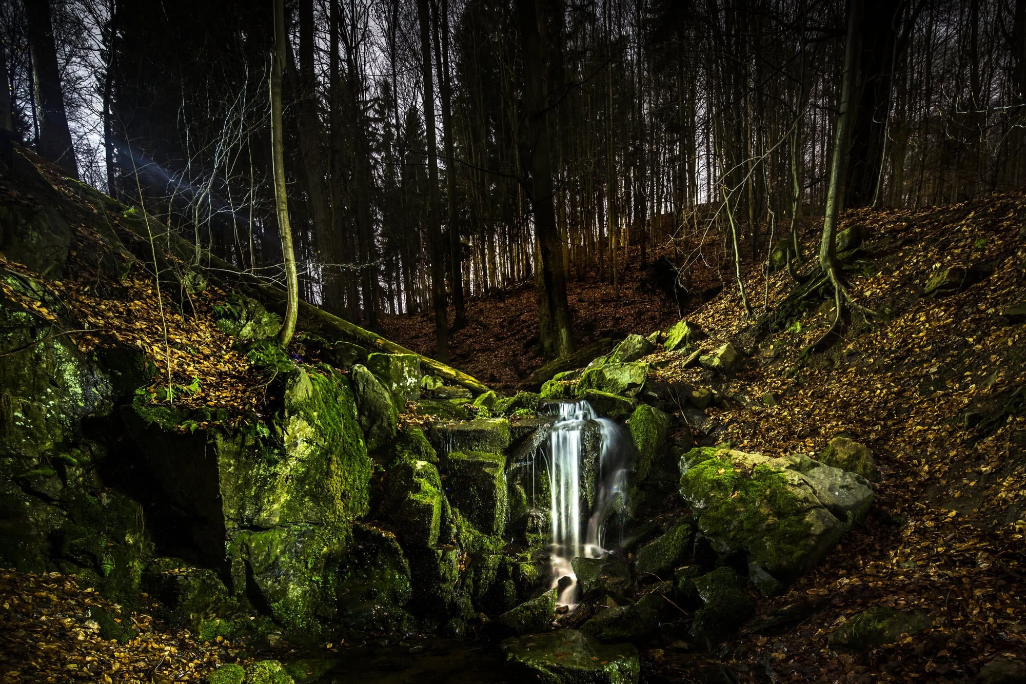 Krkanka - keltský vodopád