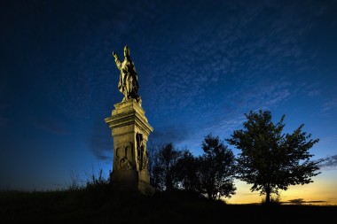 Dubá, za humny Máchův otcovrah