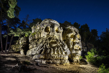 Čertovy hlavy a UFO nad Želízy