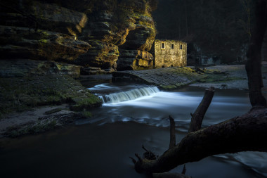 Dolský mlýn Českosaské Švýcarsko